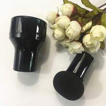 1/2 件蘑菇形化妆海绵搅拌器，干湿两用，带有独立盒子，方便携带，可重复使用的多功能化妆工具 - 适用于粉底、遮瑕膏、BB 霜、防晒霜、气垫、腮红应用，完美替换刷子，旅行和家居必备，送给朋友的节日礼物，化妆，便宜，房间装饰，梳妆台，旅行，卧室，化妆配件，粉扑，化妆搅拌器，粉扑，化妆海绵 - 彩色 - 查看 4