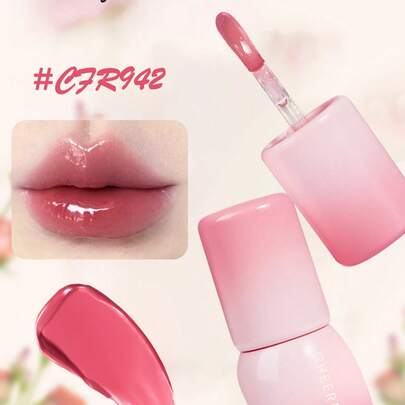 CHEERFLOR 镜面水润唇彩、玻璃唇彩、水润轻盈、布丁果冻质地、钻石丰唇彩、液体唇膏、