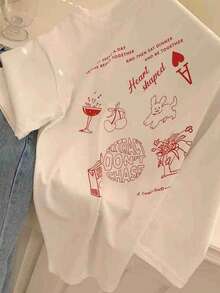 Women T-Shirts - 白色1 - 查看 1