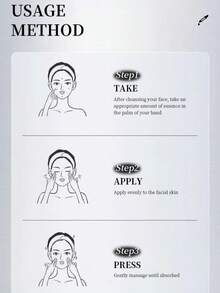 1 Bottle Platinum Hyaluronic Acid/Cherry Blossom Anti-Wrinkle Essence, Deeply Hydrating, Brightening, Reduces Moisture Loss And Dullness, 30ml - Clear - View 10