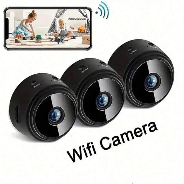 Wireless Surveillance Camera - Indoor/Outdoor Wireless Monitoring, Real-Time Motion Detection, Voice Assistant Compatible, Real-Time Christmas Monitoring And Home Security, 1080P Wireless Security Camera, Night Vision, Motion Detection
