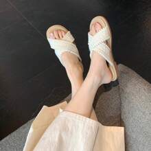 Sandalias planas para mujer