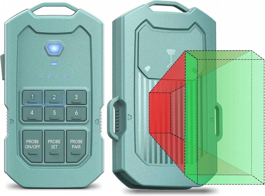 Radar Security System For Camping RV Home Perimeter, Wireless Motion Sensor & Detector For Driveway Alarm, Camping Essentials, Survival Gear, 1/2 Mile Range, Rechargeable Battery, IP65 Waterproof - one-size - View 1