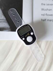 1pc Resettable 5-Digit Electronic Finger Counter With Digital Display, Suitable For Sports, Training, Muslim Rosary And Tasbih Bracelet Prayer Ring Counter - Multicolor - View 13