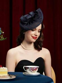 Tea Party Fascinator Hat For Women Kentucky Headwear Derby Pillbox Church Hat For Cocktail Wedding, Hair Accessories, Tiny Hats, Mini Fascinator, Mini Cap, School Stuff