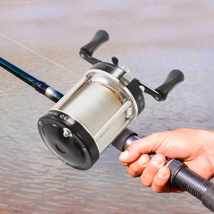 Fishing Reel Max Drag 30lb Round Baitcasting Reel Baitcasting Fishing Reel 4.2:1