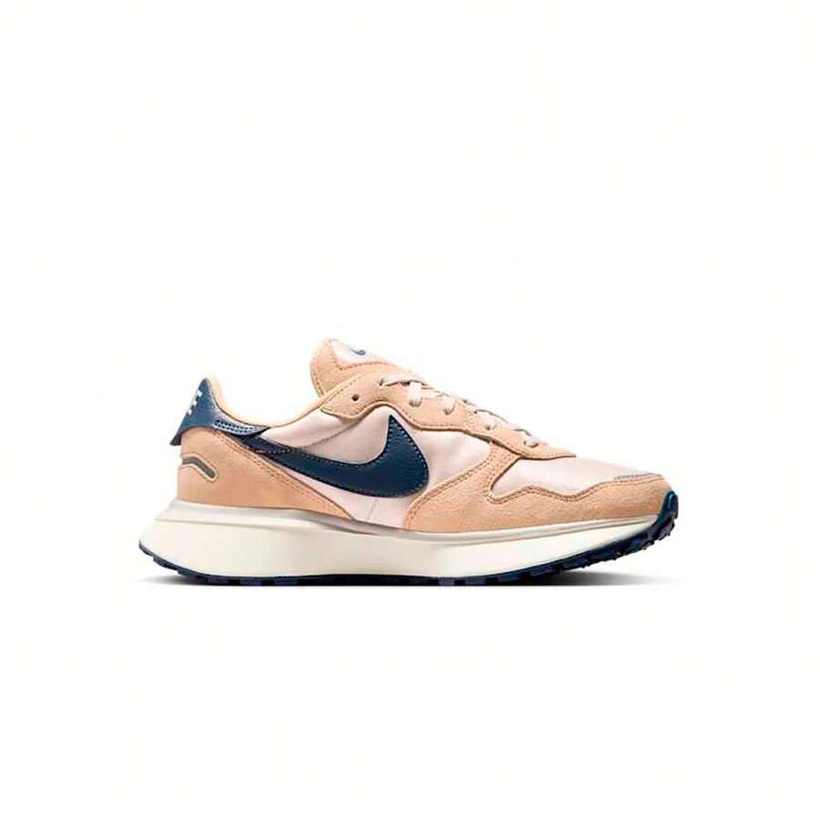 Nike Phoenix Waffle Lt Orewood Brn Midnight Navy-Team Gold - 运动鞋 - 粉色 - 查看 1