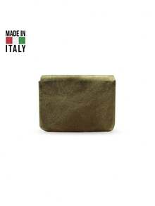 Ví nữ. Sản xuất tại Ý. Làm bằng da thật. Du lịch, công tác, nghỉ dưỡng, làm việc. Cổ điển, thời trang, phổ biến. Nhẹ. Đa năng. Có nhiều màu sắc. - Màu xanh lá cây đậm - Xem 3