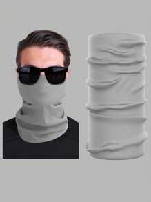 Airkeet Solid Color Ice Silk Multifunctional Headscarf Is Suitable For Summer Outdoor Sports, Cool And High Elasticity Headscarf.