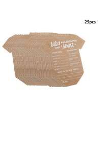 10/25/50张性别预测卡，新生儿派对礼品卡，新生儿父母派对建议卡，性别预测卡，派对游戏卡