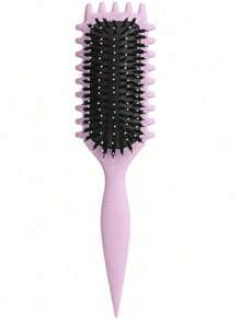 Cepillo definidor de rizos 2025 nuevo- Cepillo para cabello rizado que define el estilo, cepillo para rizos para cabello rizado húmedo, que da forma y define los rizos para mujeres y niños, regalo de San Valentín con corazón