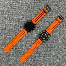 Correa de silicona compatible con SUUNTO VERTICAL/Ocean/5 9 PEAK PRO/DLC/RACE y GT5 GT4 46mm GT3 SE GT 2 Pro, brazalete de repuesto - 22mm - Ver 2