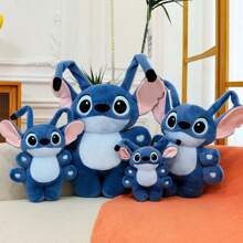 Disney Muñeco de peluche suave de Stitch de 6 brazos de Disney, muñeco de peluche grande de Stitch, regalo para niñas, para vacaciones y cumpleaños