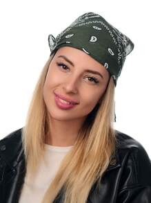 Klassisches Retro-straßenstil Cashew-druck Paisley-square-schal Bandana