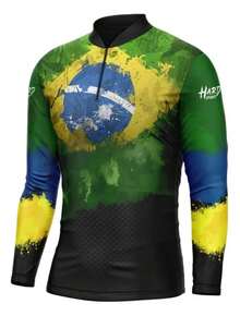 Hard Sports Brasil 2 T-Shirt With UV50+ Protection - 農業 - 查看 3