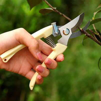 1pc Gardening Pruning Shears In 2 Styles, Tree Trimmer, Pruning Shears, Hand Pruner, Garden Scissors, Bonsai Scissors, Pruning Clippers
