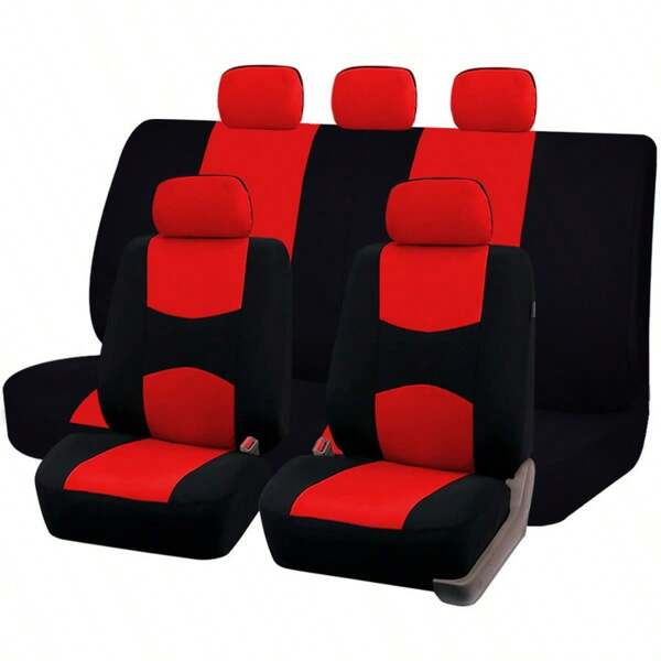 REMAX Car Seat Covers Set For Women Airbag Compatible 9pcs Set Seat Cushion Protector From Dirt Nice Decoration New Design