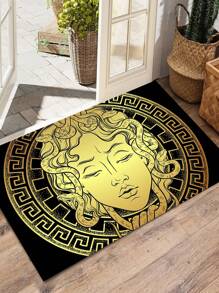 Tapete criativo de design exclusivo para sala de estar, tapete decorativo moderno e minimalista para quarto, sala de estudo, sala de estar, decoração de casa, tapete estampado, tapete lavável para sala de estar, decoração de casa