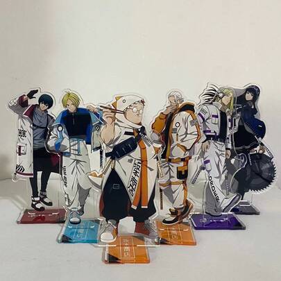 Anime SAKAMOTO DAYS 15 Cm Acrylic Stand Figure Shin Asakura Osaragi Shishiba Nagumo Yoichi Action Standing Model Decoration Gift