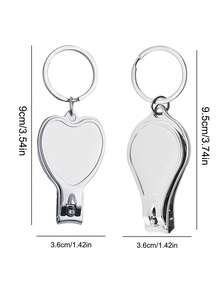 定制 1/10 件多功能指甲钳钥匙扣礼品套装，包括钥匙扣、贺卡和欧根纱袋，适用于活动、公司开业促销、生日派对、洗礼、第一次圣餐和派对礼物，色彩鲜艳、可爱、迷人、有趣、卡哇伊、Y2K、时尚、男女通用、休闲、定制、个性化、独特、定制、适合他的理想礼物、适合她、男朋友、女朋友、家人、朋友的理想礼物 - 彩色 - 查看 4