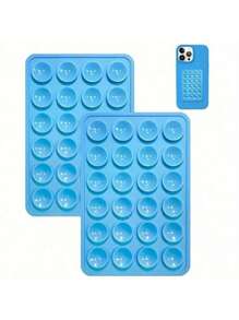 4 pezzi/2 pezzi Impugnatura in silicone per telefono, adatta a tutti i modelli di telefono, supporto adesivo per telefono, maniglia adesiva per telefono senza mani, supporto per impugnatura del telefono per selfie e video compatibile con , telefono Android, regalo per compleanni, famiglia, amici, supporto per telefono, accessori per telefono