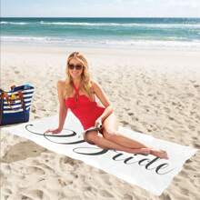 29X58in Personalized Bride Beach Towel, Summer Beach Blanket, Pool Swim Shower Bath Towel, Summer Vacation Towel, Wedding Gift Holiday Bathroom DecorTravel Essentials Travel Accessories Beach Essentials