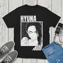 Hyuna Alien Stage  Vintage Streetwear Pm Quality Rel Anime  Fanmerch ALNST Mercdise Perfect  Anime Fans220G Pure Cotton T-Shirt - Casual Style, Perfect For Fall And Winter, A Thoughtful Day Gift For Family And  Tops For Wo Vintage Clothes Wo Clothes Wo Vintage Wo Tops Mujer Cute Tops Wo Cotton Wo Clog Halloween Camisas Summer Clothes Wo Casual Punk Western Tops Wo Fourth Of July Outfit Kpop Cowboy Outfits For Wo Ry Ropa 100% Cotton Y2k Ing Cute Gothic Wo Clothes Black And White Top Vintage Tops Cloth For Wo White Goth Inawly Retro Clothes For Wo Korean Fashion Wo Camisas Para Mujer - Black - View 1