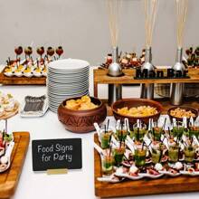 Table Number Clips - Metal Seat Card Holder And Photo Holder With Storage Box Seat Card Holder 1.7 Inch Table Card Holder Steel Card Holder Suitable For Photos, Food Signs, Cheat Sheets, Weddings, Restaurants, Birthdays, Anniversaries And Parties Sturdy & Stable Design