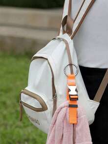 1pc Colorful Adjustable Luggage Strap, Portable Travel Luggage Belt With Release Buckle, Travel Accessories, Convenient To Carry, Anti-Theft Luggage Strap,Multi Function Holder Gripper,For Travel Flight Business Trip Holiday For Suitcase Backpack,Practical For Car/Outdoor Trips, Anti-Lost Luggage Tag Strap Summer Travel Essentials Workout School Supplies Camping Holiday Essentials Vacation Cruise.