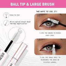 Lash Cluster Bond And Seal Waterproof Glue For Eyelash Clusters 10ml 2in1 Home Use Strong Hold 72H - 2-IN-1LashClusterGlue - View 4