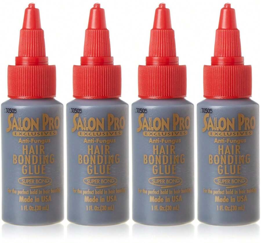Salonpro Salon Pro 接发粘合胶 黑色 1 盎司 睫毛 - 白色 - 查看 1