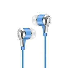 Écouteurs intra-auriculaires avec amplification des basses et commandes en ligne, universels pour le jeu, l'ordinateur, prise 3,5 mm