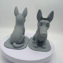 1件狗形眼鏡架，3D列印塑膠動物雕像收納架，多功能收納與裝飾架，客廳、臥室與辦公室必備收納裝飾品 - 彩色 - 查看 10