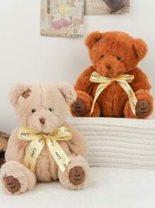 Juguete de peluche de oso de 17 CM de altura, regalo de decoración de oso de dibujos animados. Juguetes de peluche lindos, regalos para Pascua, Navidad, Día de San Valentín, Acción de Gracias, Día de la Madre, Día del Padre.