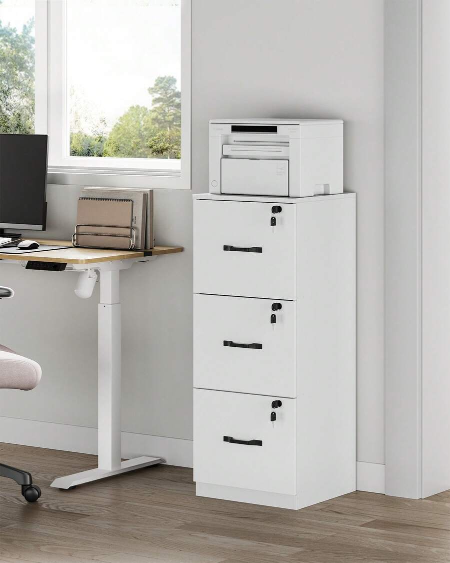 Filing Cabinets - 白色 - 查看 1