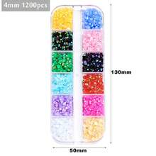 12pcs Resin Diamond Gems, Assorted Sizes, AB Flat Back Round Rhinestones, 3D Colorful Gemstone Jewels For DIY Decoration On Shoes, Clothing, Apparel, Phone Cases