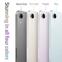 Apple Tablet iPad mini 7 (A17 Pro) 2024 Modell Vollbild 8,3 Zoll A17 Pro Chip Spitzenleistung Flaggschiff-Erlebnis WLAN-Version Lila