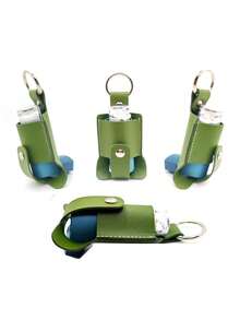 1/2 件哮喘吸入器支架、止咳喷雾瓶收纳袋、轻便便携式 PU 皮革成人哮喘吸入器盒（不含吸入器）、抗菌喷雾瓶收纳袋、便携式药瓶收纳袋、皮套（仅支架）旅行必需品旅行配件假期暑假返校