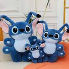 Disney Muñeco de peluche suave de Stitch de 6 brazos de Disney, muñeco de peluche grande de Stitch, regalo para niñas, para vacaciones y cumpleaños