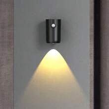 1 Stück Zylinderförmige Wandleuchte, LED Nummernschild Licht, Flurwandleuchte, Sensor Licht, Wanddekoration Licht, Nachtlicht, geeignet für: Wohnzimmer, Schlafzimmer, Hausnummer, Hof, Garten, Hotel, Flur, Restaurant, Geschäft, Schule, Krankenhaus, Hochzeit, Weihnachtsdekoration, USB betrieben.