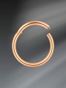 CIZME 1 件/套防过敏铰链鼻环 20G 18G 16G 14G 不锈钢鼻中隔珠宝铰链节环身体穿孔鼻环唇环鼻轮软骨耳环 - 卡扣 - 查看 88