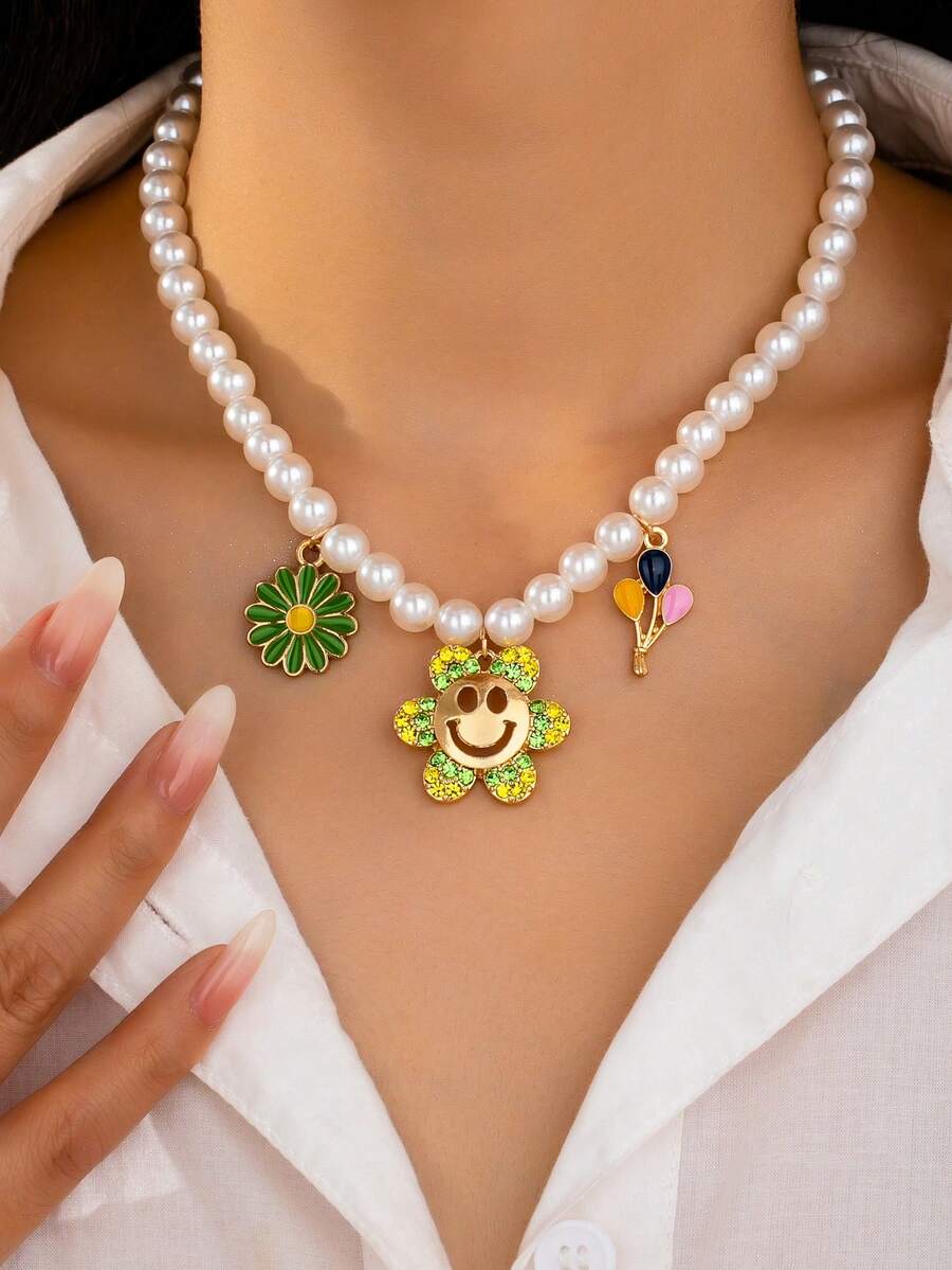 1 件全新欧美时尚设计优雅百搭女士项链