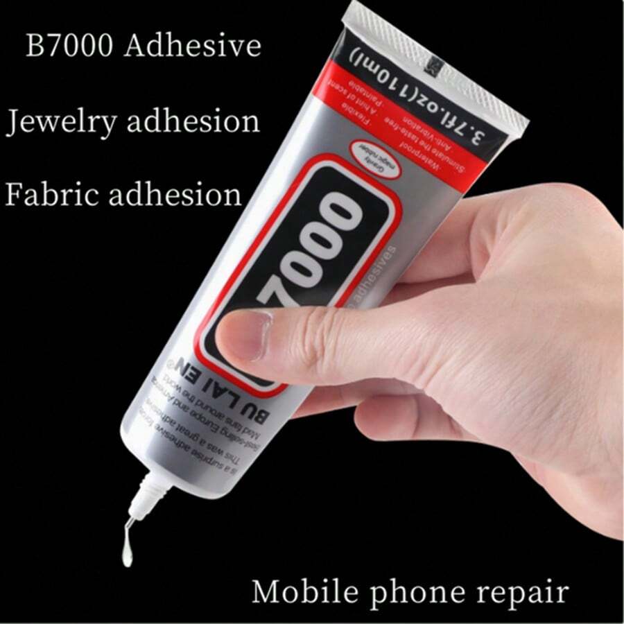 A 50ml B7000 Glue Headwear Brooch Jewelry Glue Inlay Adhesive Diamond Jewelry Stud Earring Pendant Strong Adhesive For DIY Handcraft