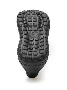 Men's Anti-Slip Backless Beach Sandals, Couples Casual Soft Bottom EVA Hollow Wading Water Shoes, Black Breathable Sports Sneakers - Black - View 11