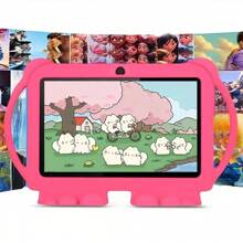 Kids Tablet, 7 Inch Tablet 16GB For RAM, 1GB For RAM, 2.4G WiFi,Eye Protection Screen, Parental Controls, Educational Apps,Games,Educational Tablet,Dual Camera, Shockproof Case,Fun Interaction,Cultural Enlightenment,Children's Gift,Holiday Gifts,Birthday Present,New Year's Gift,Children's Day Gift