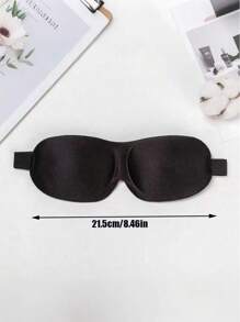 1/3 pezzi Maschera per dormire 3D naturale, copri occhi per il sonno, copertura per occhi, toppe per occhi, morbida, portatile, benda per occhi, adatta per viaggi, attività all'aperto, ufficio domestico e per un sonno confortevole