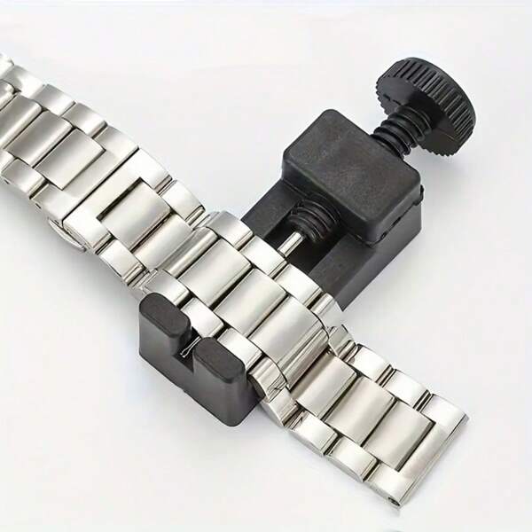 1 Multifunctional And Essential Watch Repair Tool, Watch Adjuster, Plastic Watch Mechanism, Strap Adjuster, Length Change, Watch Disassembly, Strap Disassembly, With Spare Pin