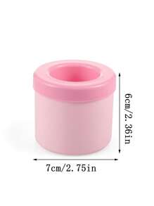 1 pieza Molde de hielo portátil de silicona 3D, molde de cubitos de hielo de silicona de fácil desmoldado, con capacidad para hasta 40 cubitos de hielo para hacer helados, yogur, caramelos, cubitos de hielo, perfecto para fiestas, viajes, bodas, cumpleaños, graduación, cocina, exteriores