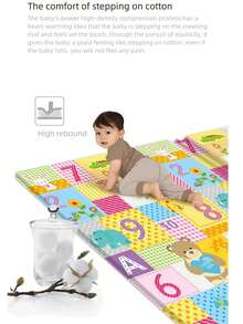 Foldable Baby Crawling Mat Thickened Baby Living Room Household Crawling Mat Children's Foam Floor Mat - Multicolor - View 6