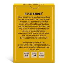 SMILE TALK 1PC Deep Conversation Question Cards, Tabletop/Party Game. 53 Heartfelt Questions For Deeper, Sincere Chats. Ideal Gift For Lovers/Friends On Valentine's/Halloween/Christmas. Perfect For Game Nights|53cards| - Yellow - View 10